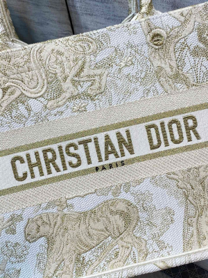 7 christian dior medium dior book Claude tote gold tone toile de jouy embroidery gold for women womens handbags 36cm cd m1296ztqo m01e 2799 289