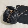 chanel classic bucket bag gold toned hardware black for women 78in20cm 2799 301