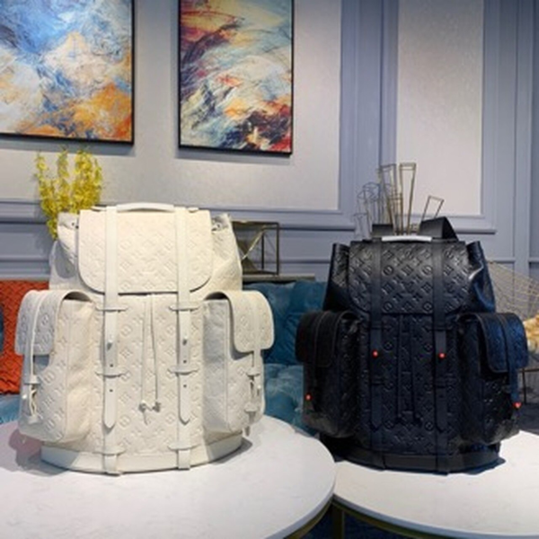 10 louis vuitton christopher backpack gm monogram empreinte canvas for fall winter mens bags 49cm lv m53285 2799 307