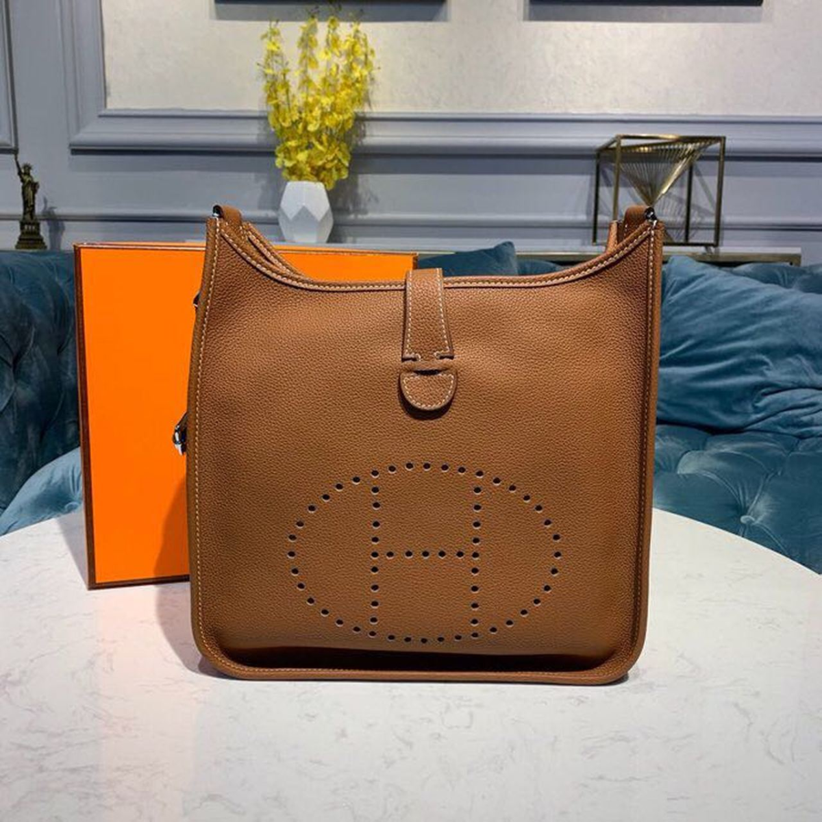 Sac shop hermès evelyne