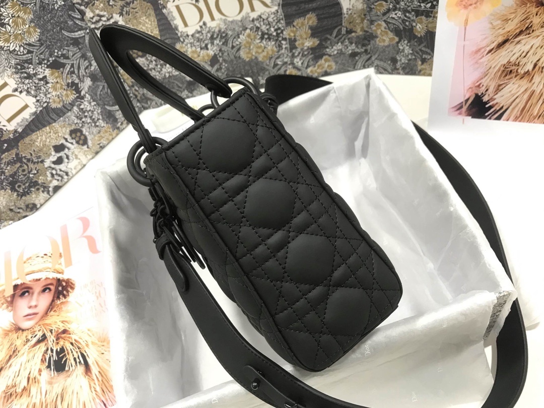 1 christian dior smal lady dior my abcdior bag black for women 8in20cm cd m0538sloi m989 2799 337