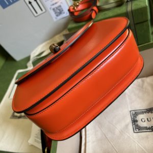 3 G-Timeless gucci bamboo 1947 small top handle bag orange for women 83in21cm gg 675797 10odt 7768 2799 343