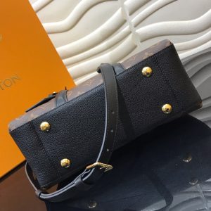 1 louis vuitton soufflot bb monogram canvas black for women womens handbag shoulder and crossbody bags 114in29cm lv m44898 2799 346
