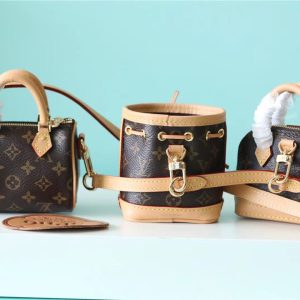 5 louis vuitton trio mini icones monogram canvas for women womens handbags shoulder bags and crossbody bags 433in110cm lv m81081 2799 368