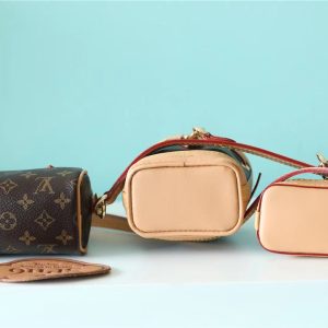 6 louis vuitton trio mini icones monogram canvas for women womens handbags shoulder bags and crossbody bags 433in110cm lv m81081 2799 368