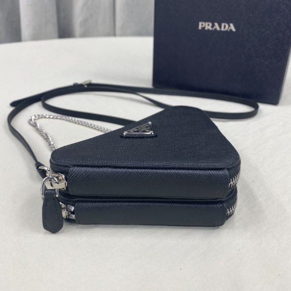 4 prada saffiano mini pouch black for women womens bags 59in15cm 1nr015 053 f0002 2799 372