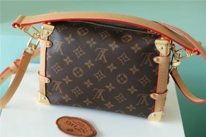 2-Louis Vuitton Side Trunk PM Monogram Canvas For Women, Women’s Bags, Shoulder And Crossbody Bags 8.3in/21cm LV   - 2799-379