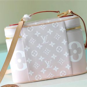 4 louis vuitton nice bb monogram light pink for women womens bags shoulder and crossbody bags 94in24cm lv 2799 383