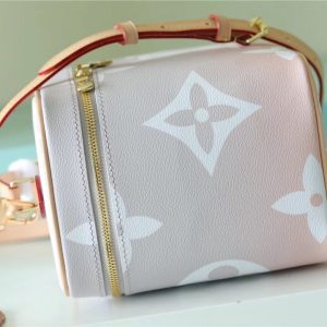 7 louis vuitton nice bb monogram light pink for women womens bags shoulder and crossbody bags 94in24cm lv 2799 383