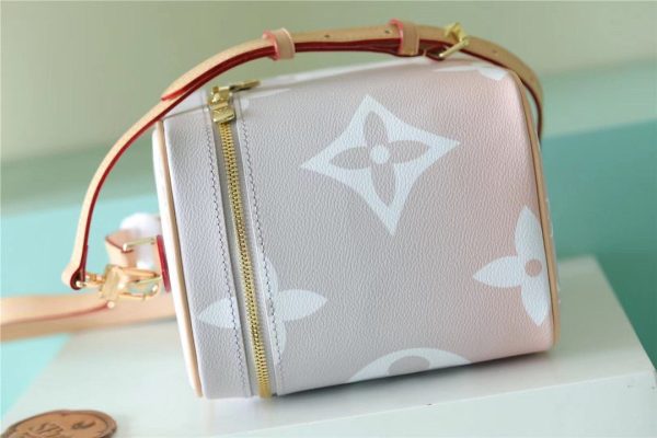 7 louis vuitton nice bb monogram light pink for women womens bags shoulder and crossbody bags 94in24cm lv 2799 383