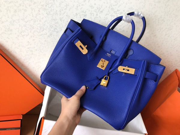 Electric blue online birkin