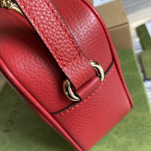 1 gucci soho small disco bag red for women womens bags shoulder and crossbody bags 8in21cm gg 308364 2799 407
