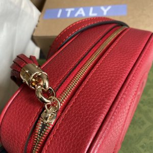 4 gucci soho small disco bag red for women womens bags shoulder and crossbody bags 8in21cm gg 308364 2799 407