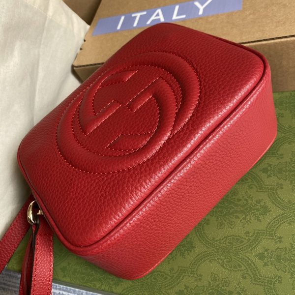 11 gucci soho small disco bag red for women womens bags shoulder and crossbody bags 8in21cm gg 308364 2799 407