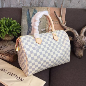 12 louis vuitton speedy 30 damier azur canvas for women womens handbags 118in30cm lv n41370 2799 437