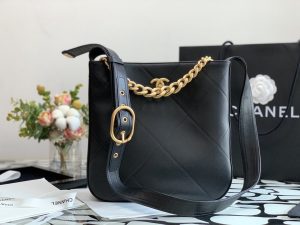 Chanel Co-Co Shoulder Bag Black For Women 11.4in/29cm  - 2799-453