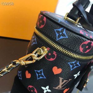 1 louis vuitton vanity pm game on monogram canvas by nicolas ghesquiere black for women womens handbags shoulder and crossbody bags 75in19cm lv m57482 2799 472