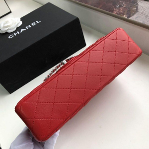 1 chanel classic handbag red for women 99in255cm a01112 2799 485