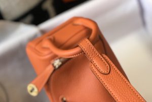 1 vinyl hermes lindy mini clemence bag orange for women womens handbags shoulder and crossbody bags 75in19cm 2799 487