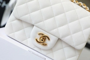 1 chanel classic mini flap bag golden hardware white for women 66in17cm a35200 2799 492