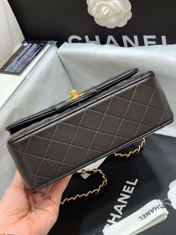 3 chanel classic flap bag gold toned hardware black for women womens bags shoulder and crossbody bags 78in20cm a01116 2799 496