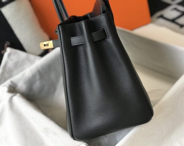 5 hermes birkin black togo gold hardware bag for women womens handbags shoulder bags 30cm12in 2799 499