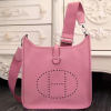 hermes evelyne iii 29 bag pink with silver toned hardware for women womens shoulder and crossbody bags 114in29cm 2799 500