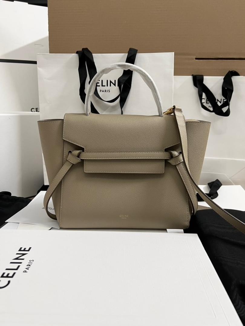 Celine belt bag micro light clearance taupe