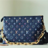 louis vuitton coussin mm puffy black for women womens handbags shoulder and crossbody bags 134in34cm lv m21204 2799 546