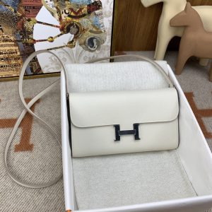 hermes constance long togo wallet white silver toned hardware bag for women womens handbags shoulder bags 81in21cm 2799 550