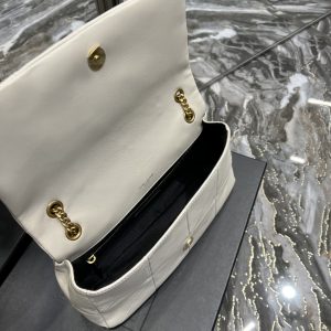 2-Saint Laurent Jamie Medium Chain Bag White For Women, Women’s Bags 9.8in/25cm YSL  - 2799-552