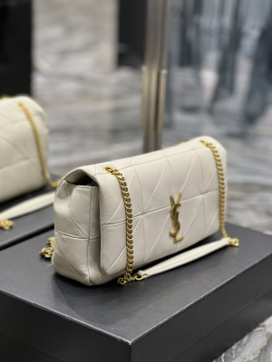 4-Saint Laurent Jamie Medium Chain Bag White For Women, Women’s Bags 9.8in/25cm YSL  - 2799-552