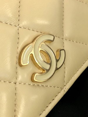 1-Chanel Spring And Summer 22C Yellow For Women, Women’s Bags 6.1in/15.5cm  - 2799-571