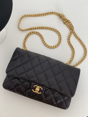 chanel small flap bag black for women womens bags 87in22cm 2799 578