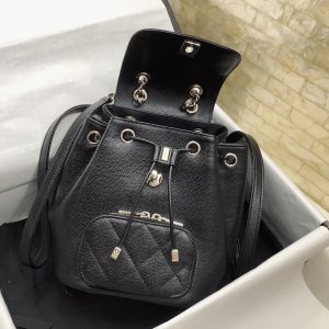 4 chanel small affinity backpack black for women womens bags 98in25cm 2799 582