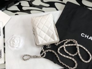 3 chanel cruise clutch crossbaby white bag for women 13cm5in 2799 587