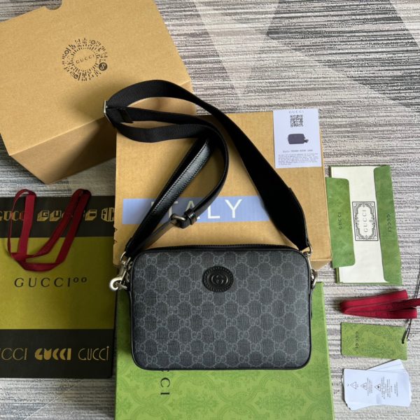 Gucci shoulder bag canvas on sale