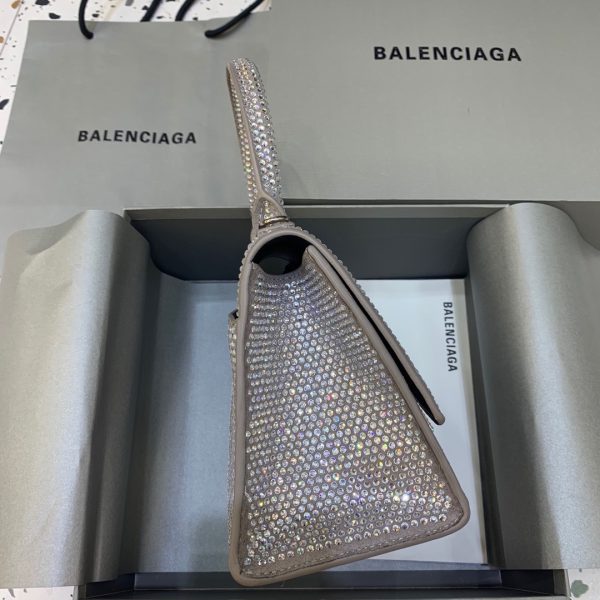 1 balenciaga hourglass xs handbag in grey for women womens bags 74in19cm 59283328d0y1272 2799 618