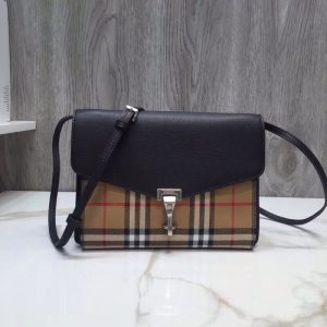 burberry small vintage check and crossbody bag black for women womens bags 9in24cm 2799 629