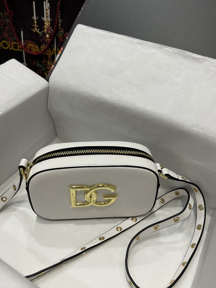 Dolce & Gabbana Crossbody 3.5 Bag White For Women 7.5in/19cm