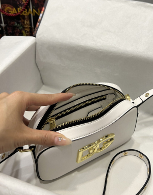 2-Dolce & Gabbana Crossbody 3.5 Bag White For Women 7.5in/19cm DG BB7095AW57680002  - 2799-635