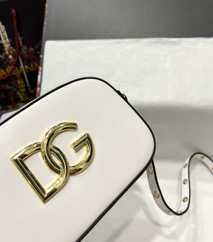 3-Dolce & Gabbana Crossbody 3.5 Bag White For Women 7.5in/19cm DG BB7095AW57680002  - 2799-635