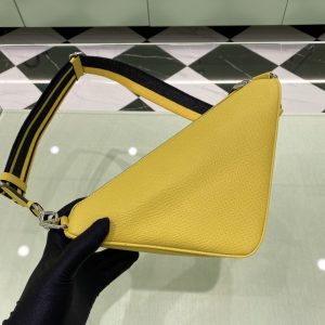 1 prada saffiano triangle bag yellow for women womens bags 11in28cm 2vh155 2fad f0377 v ooo 2799 642