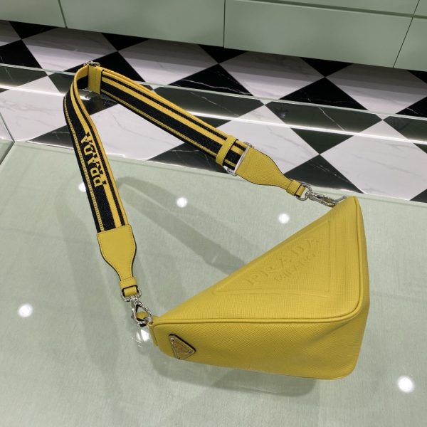 4 prada saffiano triangle bag yellow for women womens bags 11in28cm 2vh155 2fad f0377 v ooo 2799 642