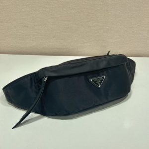 2 prada re nylon and saffiano belt bag black for women womens bags 102in26cm 2vl034 2dmg f0002 v ooo 2799 660