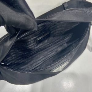 3 prada re nylon and saffiano belt bag black for women womens bags 102in26cm 2vl034 2dmg f0002 v ooo 2799 660