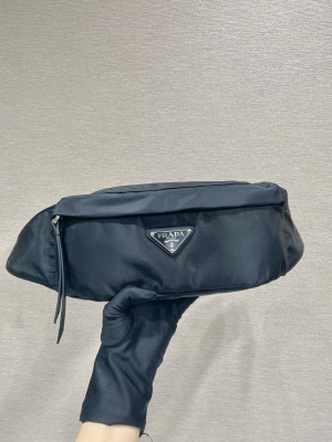 10 prada re nylon and saffiano belt bag black for women womens bags 102in26cm 2vl034 2dmg f0002 v ooo 2799 660