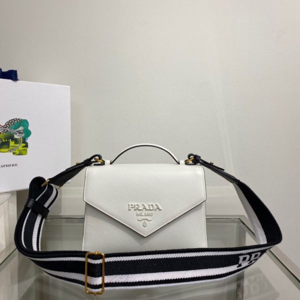 1 prada monochrome saffiano bag white for women womens bags 82in21cm 1bd317 2erx f0009 v 3o3 2799 661