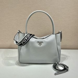 Prada Large Handbag Grey For Women, Women’s Bags 9in/23cm  - 2799-667