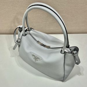 4-Prada Large Handbag Grey For Women, Women’s Bags 9in/23cm  - 2799-667